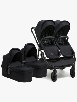 Beemoo Vognpakker>Pro Twin 2 Tvillingevogn, Coffee Black