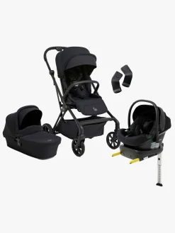 Beemoo Vognpakker>Pro Twist Duovogn inkl. Route Autostol Baby & Base, Coffee Black/Black Stone