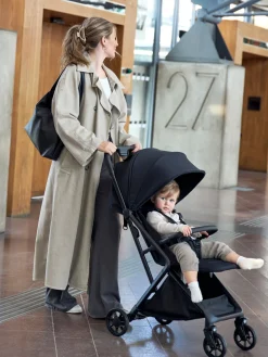 Beemoo Rejseklapvogne*Pro Venti Klapvogn, Coffee Black Sort