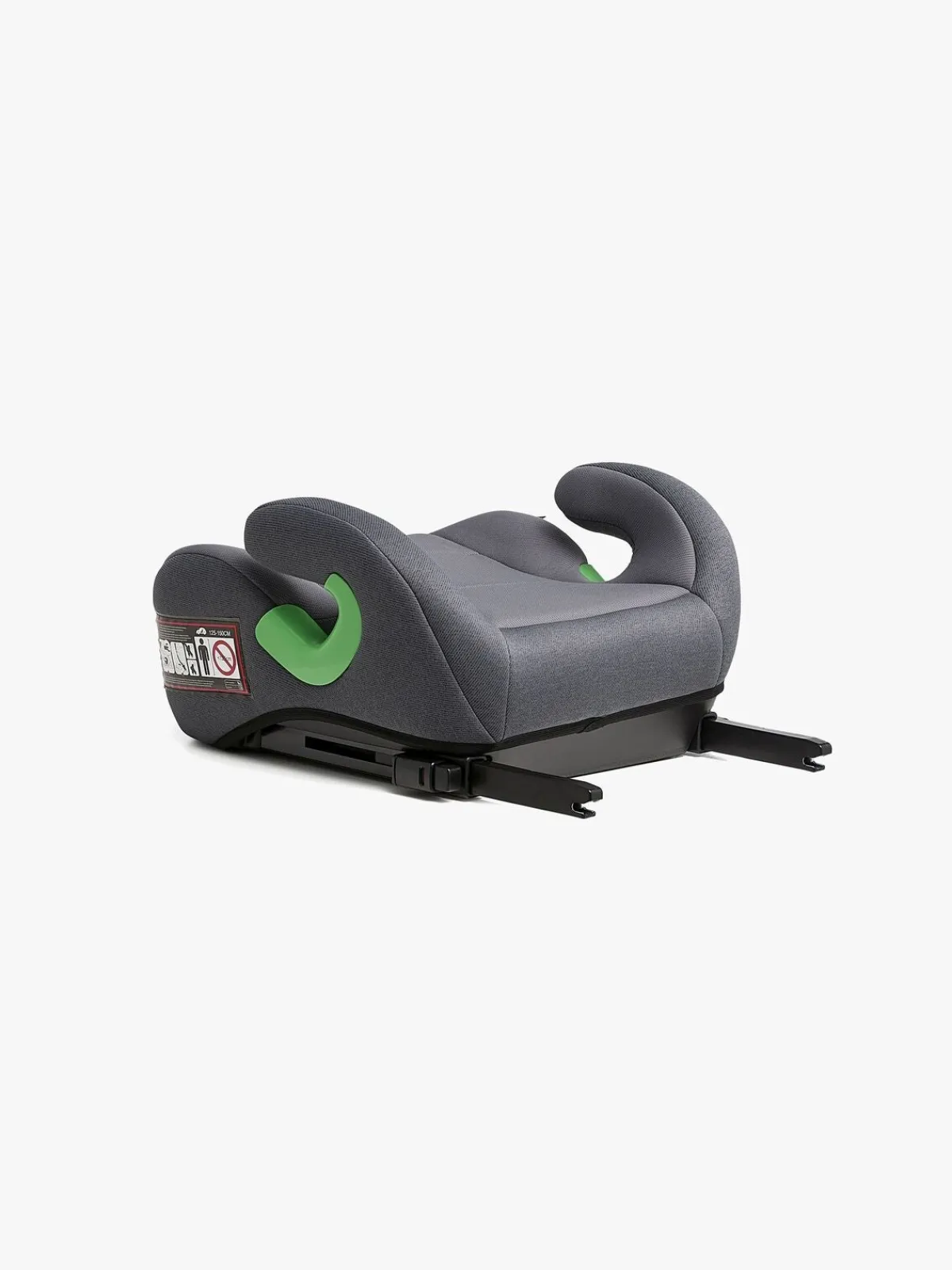 Beemoo Selepuder*Raise 2 i-Size Selepude ISOFIX, Mineral Grey Grå