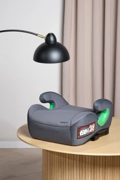 Beemoo Autostolspakker>Raise 2 i-Size Selepude ISOFIX inkl.  3-i-1 Sædebeskytter, Mineral Grey/Black