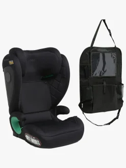 Beemoo Autostolspakker>Range i-Size Autostol Inkl. Smart Organizer, Black Stone