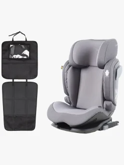 Beemoo Autostolspakker>Recline i-Size Autostol inkl. 3-in-1 Sædebeskyttelse, Mineral Grey