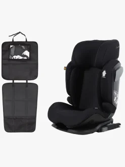 Beemoo Autostolspakker>Recline i-Size Autostol inkl. 3-in-1 Sædebeskyttelse, Black Stone