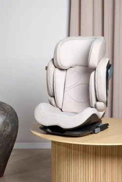 Beemoo Autostolspakker*Recline i-Size Autostol inkl. Petite Chérie Ventilerende Hynde, Oat/Antracit