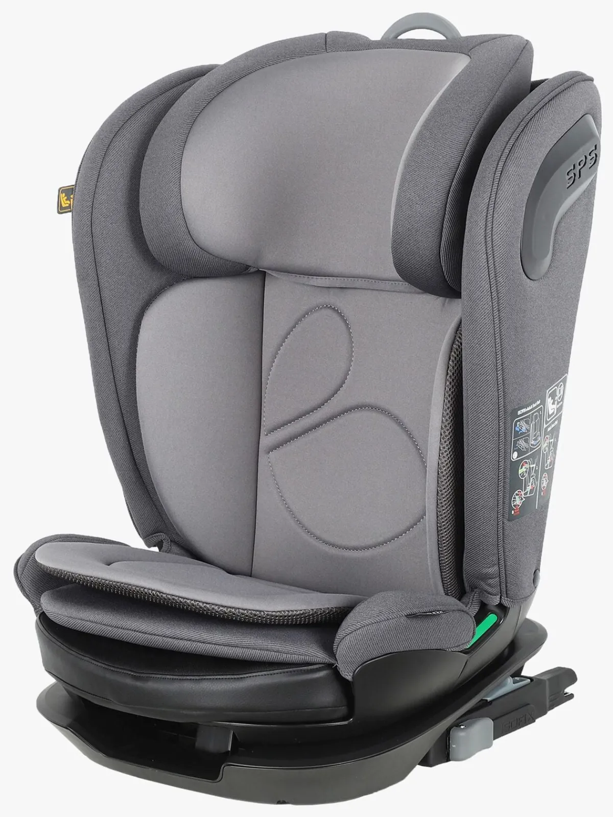 Beemoo Autostolspakker*Reform ISOFIX Autostol inkl. Smart Organizer, Mineral Grey