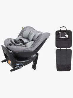 Beemoo Autostolspakker*Reverse i-Size Bagudvendt Autostol inkl. 3-in-1 Sædebeskyttelse, Mineral Grey