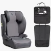 Beemoo Autostolspakker*Ride i-Size Autostol inkl.  3-i-1 Sædebeskytter, Mineral Grey/Black