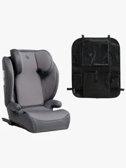 Beemoo Autostolspakker*Ride i-Size Autostol ISOFIX inkl.  Smart Organizer, Mineral Grey