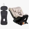 Beemoo Autostolspakker*Rotate i-Size Autostol inkl. Petite Chérie Ventilerende Hynde, Oat/Antracit