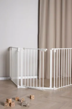 Beemoo Sikkerhed>SAFE Protect Skruegitter/rumdeler 3 Sektioner inkl. Forlængerdel 60 cm, White