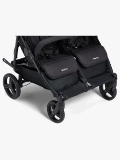 Beemoo Søskendevogne|Tvillingevogne*Twin Shopper Søskende- & Tvillingevogn, Black Mélange Grå/Sort