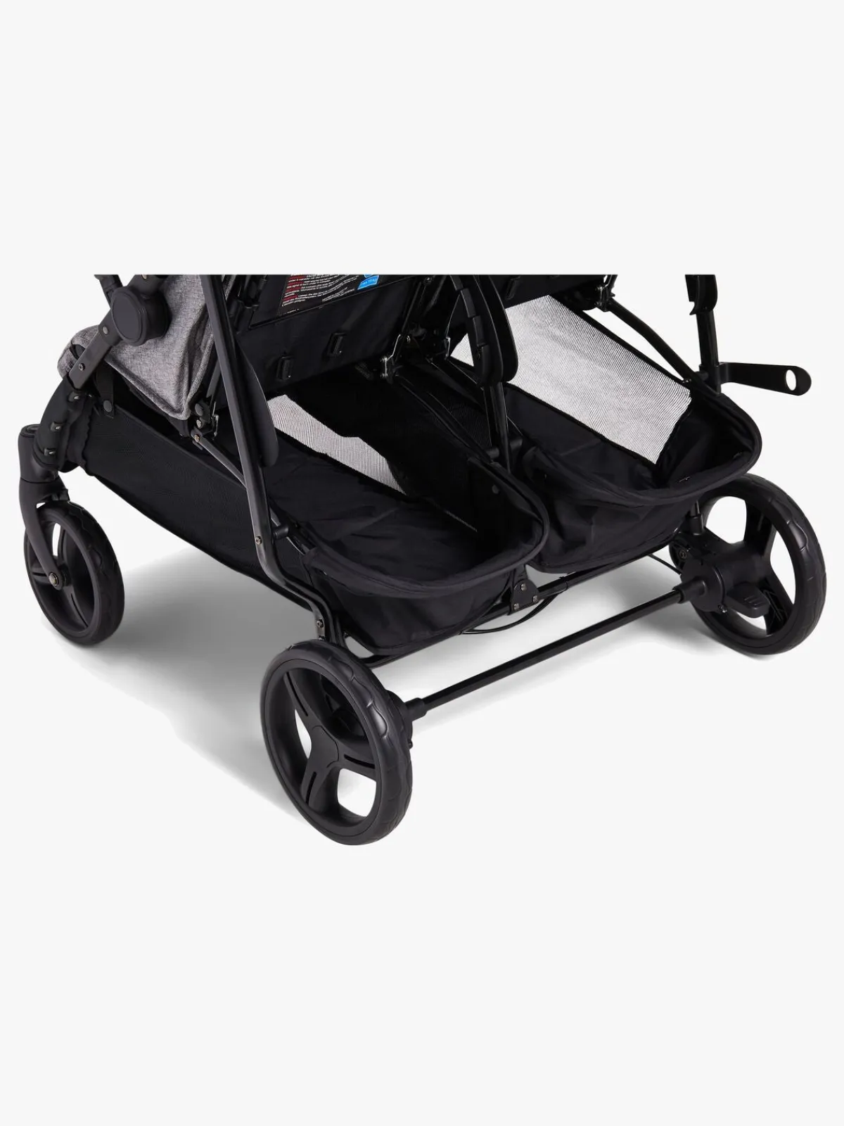 Beemoo Tvillingevogne|Søskendevogne*Twin Shopper Søskende- & Tvillingevogn, Grey Mélange Grå