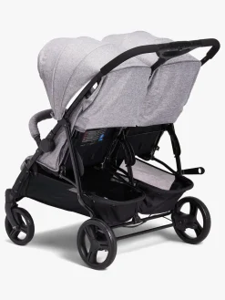 Beemoo Tvillingevogne|Søskendevogne*Twin Shopper Søskende- & Tvillingevogn, Grey Mélange Grå