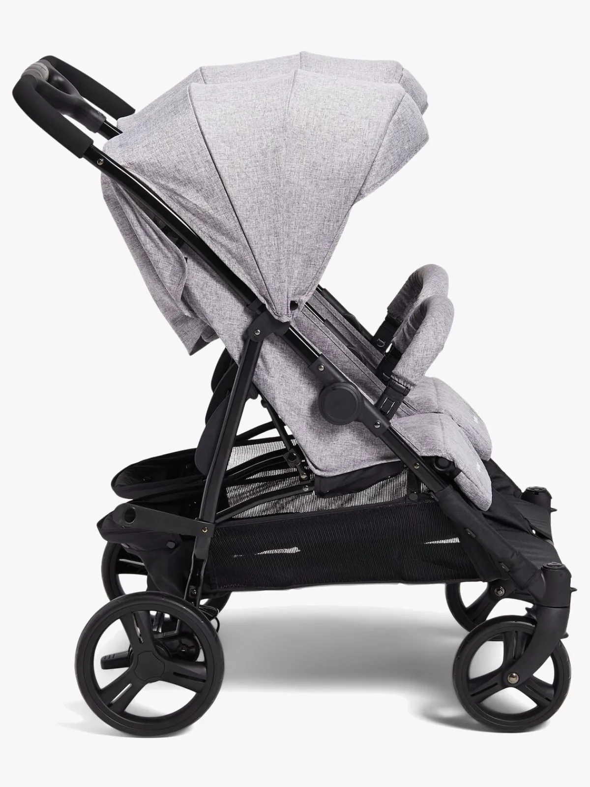 Beemoo Tvillingevogne|Søskendevogne*Twin Shopper Søskende- & Tvillingevogn, Grey Mélange Grå