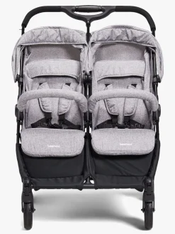 Beemoo Tvillingevogne|Søskendevogne*Twin Shopper Søskende- & Tvillingevogn, Grey Mélange Grå
