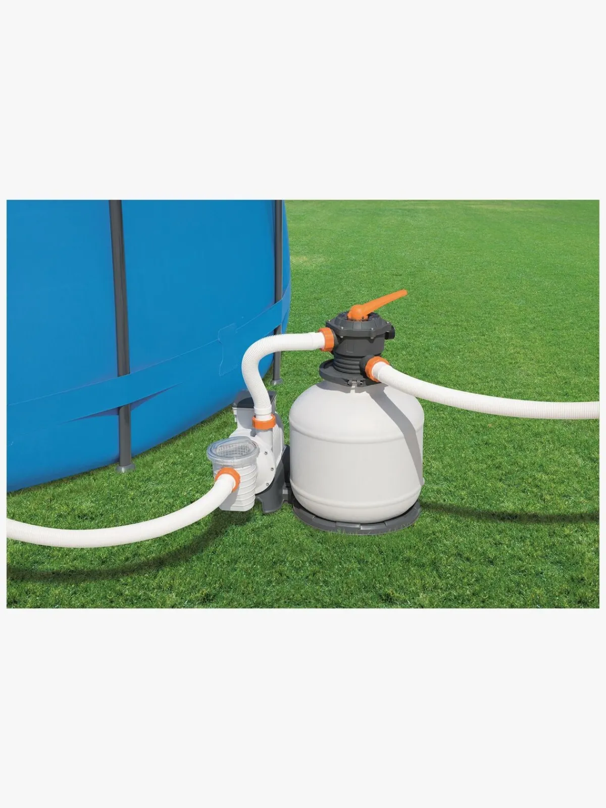 Bestway Vandleg*Flowclear Sandfilterpumpe 9800 L/h