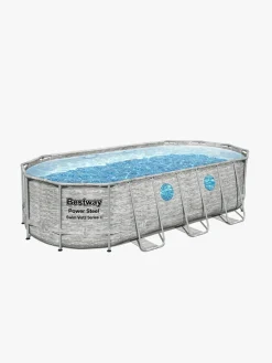 Bestway Power Steel Swim Vista Series Oval poolsæt 549x274x122 cm