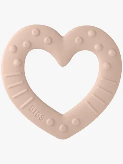 BIBS Baby Bitie Bidelegetøj Heart,  Blush