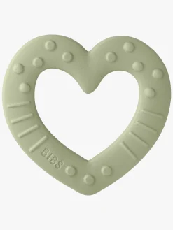 BIBS Baby Bitie Bidelegetøj Heart,  Sage