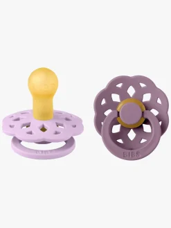 BIBS Sutter & Suttesnore*Boheme Sut 2-Pak Latex Str. 1 Rund, Violet Sky/Mauve Lilla