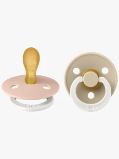 BIBS Colour Sut 2-pak Latex Str. 2 Symmetrisk, Blush Glow/Vanilla Glow