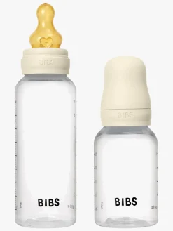 BIBS Spisetid>Grow and Flow Sutteflaske Sæt Latex 150/270 ml, Ivory