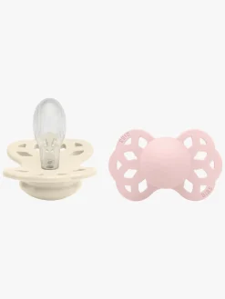 BIBS Infinity Sut 2-pak Str. 2 Symmetrical, Ivory/Blossom