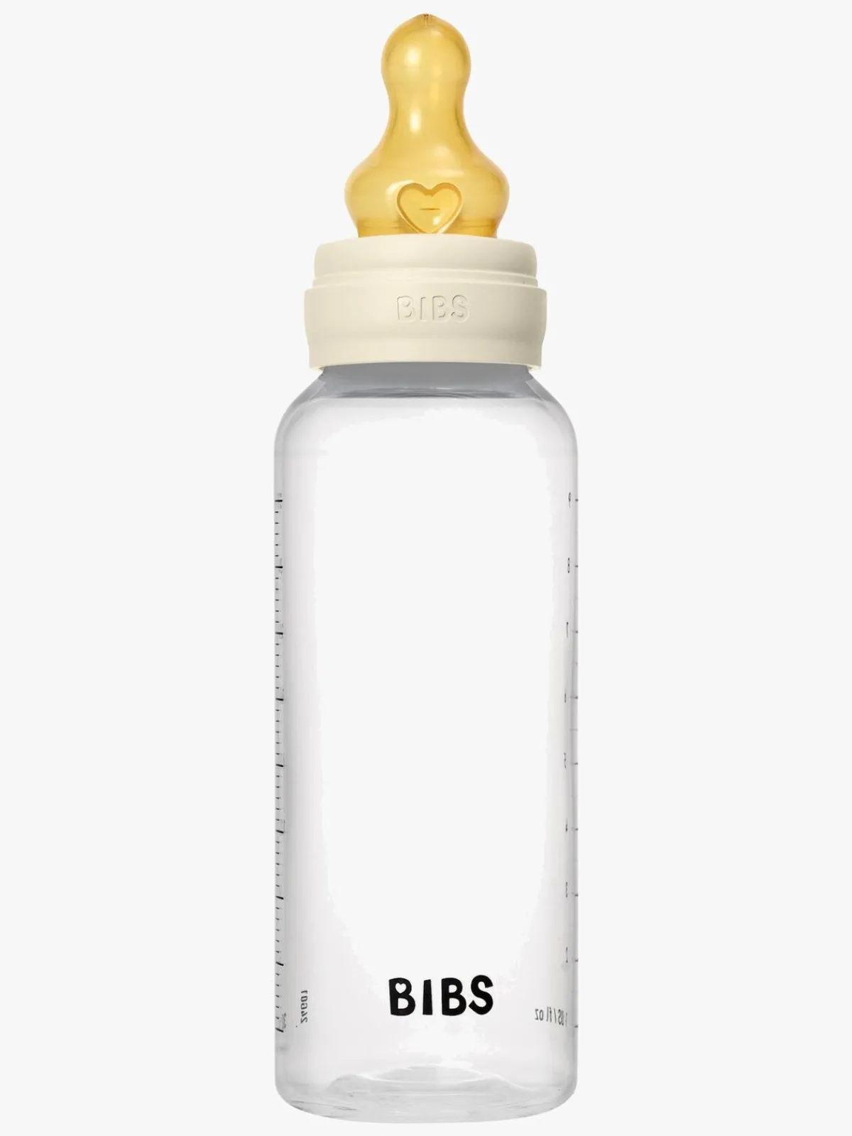 BIBS Medium Flow Sutteflaske Latex 2-pak 270 ml, Ivory