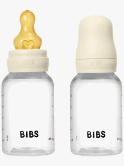 BIBS Spisetid>Slow Flow Sutteflaske Latex 2-pak 150 ml, Ivory