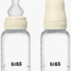 BIBS Spisetid*Slow Flow Sutteflaske Silicone 2-pak 150 ml, Ivory