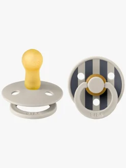 BIBS Sutter & Suttesnore*Studio Colour Block Sut 2-pak Latex Str. 2, Sand Mix Beige