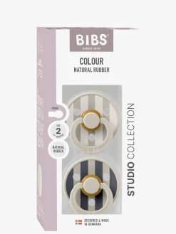 BIBS Sutter & Suttesnore*Studio Colour Block Sut 2-pak Latex Str. 2, Sand Mix Beige