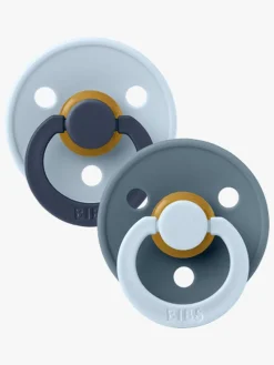 BIBS Studio Colour Fusion Sut 2-pak Str. 2, Baby Blue Petrol mix