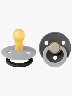 BIBS Sutter & Suttesnore*Studio Colour Fusion Sut 2-pak Str. 1, Cloud Iron mix Grå