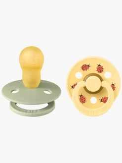 BIBS Studio Colour Ladybug Sut 2-pak Latex Str. 3, Sage