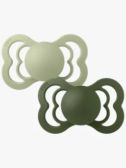 BIBS Sutter & Suttesnore>Supreme Sut 2-pak Latex Str. 2, Sage/Hunter Green