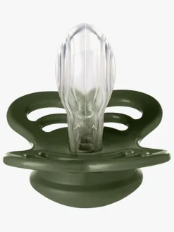 BIBS Sutter & Suttesnore>Supreme Sut 2-pak Silikone Str. 2, Sage/Hunter Green