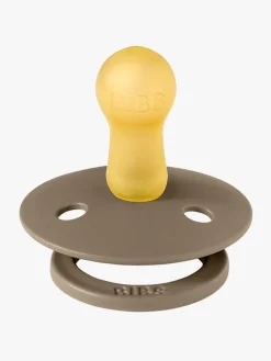 BIBS Sutter & Suttesnore>Sut Colour 2-pak Latex Størrelse 1, Dark Oak/Blush