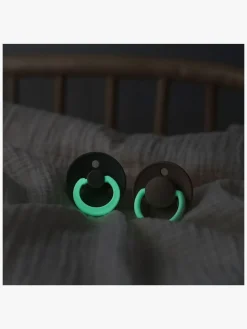 BIBS Sutter & Suttesnore*Sut Colour 2-pak Latex Str. 3 Sage Glow/Cloud Glow Grøn/Grå