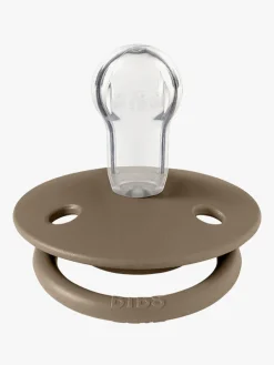 BIBS Sutter & Suttesnore*Sut De Lux 2-pak Silicone, Vanilla/Dark Oak Hvid/Brun