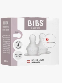BIBS Spisetid>Sut til Sutteflaske Silicone 2-pak Thick Flow