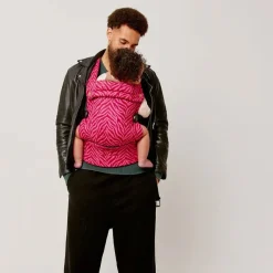 BizziGrowin Bizzi Growin Nomad Air Bæresele, Flaming Zebrano