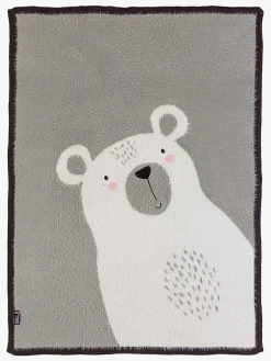 Børn BizziGrowin Bizzi Growin Strikket Tæppe Aio Baby, Polar Bear