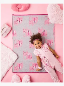 Børn BizziGrowin Bizzi Growin Strikket Tæppe Aio Baby, Lyra Leopard