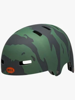 Bell Cykler*Bjælde SPAN XS Hjelm, Orange/Grøn Grøn