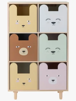 Børn Bloomingville Calle Bogreol med Skuffer, Nature