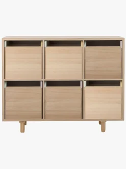 Børn Bloomingville Calle Bogreol med Skuffer, Nature