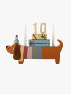 Børn Bloomingville Interiør>Charlie Fødselsdagsdekoration, Brun