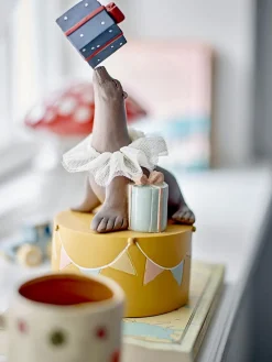 Bloomingville Interiør*Flor Lysestage, Gul